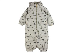 Lil Atelier laurel oak dino snowsuit